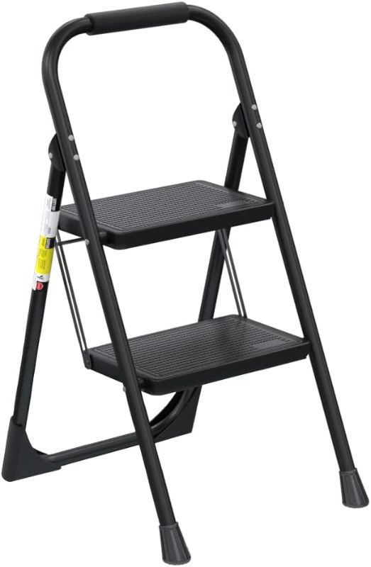 Photo 1 of 2 Step Stool Ergonomic Folding Step Stool