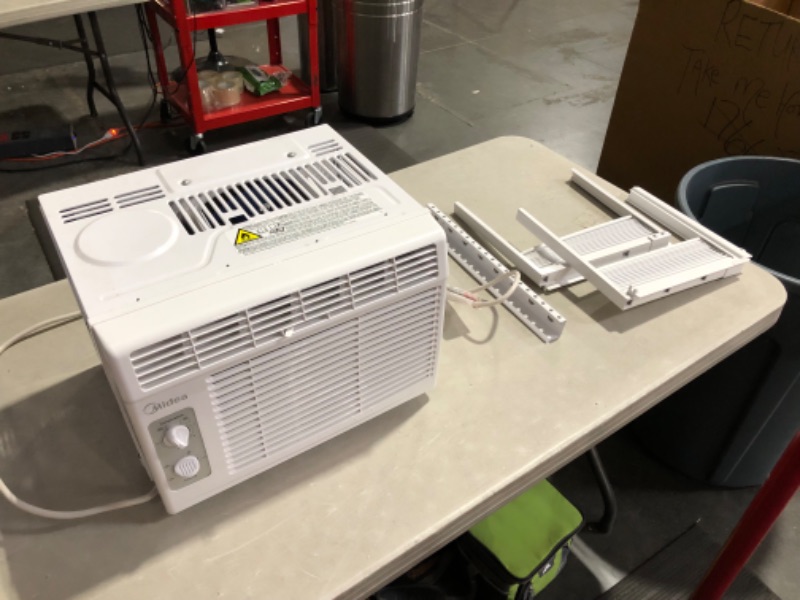 Photo 7 of ***HEAVILY USED - SEE NOTES***
Midea 5,000 BTU EasyCool Small Window Air Conditioner - Cool up to 150 Sq. Ft. 