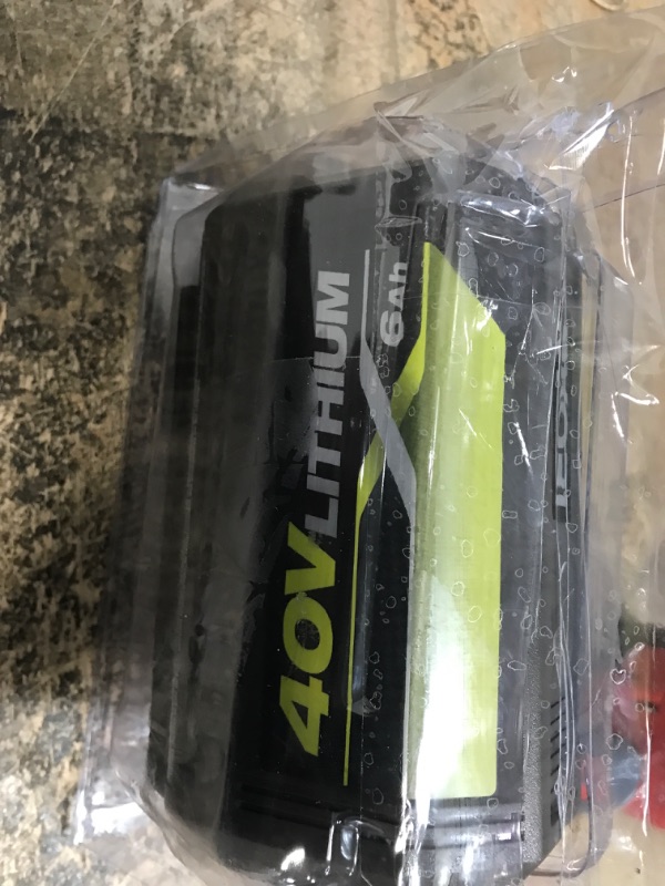 Photo 2 of Ryobi 40-Volt Lithium-Ion 6.0 Ah High Capacity Battery