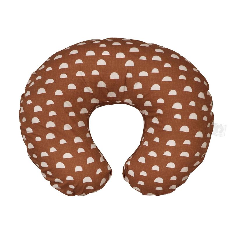 Photo 1 of Boppy Nursing Pillow Original Support, Clay Pebbles, Ergonomic Nursing Essentials for Bottle and Breastfeeding, Firm Hypoallergenic Fiber Fill, with Removable Nursing Pillow Cover, Machine Washable
