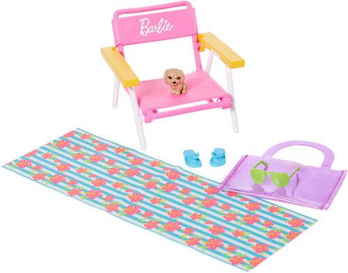 Photo 2 of 887961903768Mattel - Barbie Beach Accessory Set
