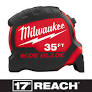 Photo 1 of Milwaukee
35 ft. x 1-5/16 in. Wide Blade Tape Measure with 17 ft. Reach