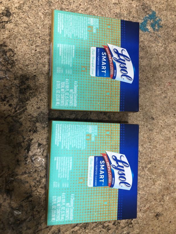 Photo 1 of 2-Lysol Smart Refill Cartridges, 4 x 0.195FL.OZ (5.76mL) (Pack of 4) Fresh Waterfall