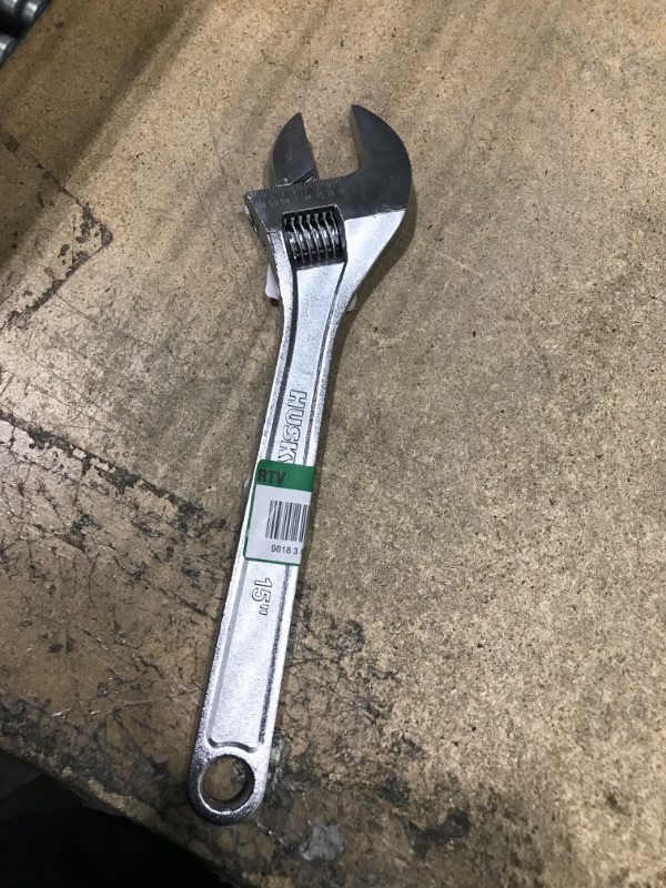 Photo 2 of 15 in. Adjustable Wrench
