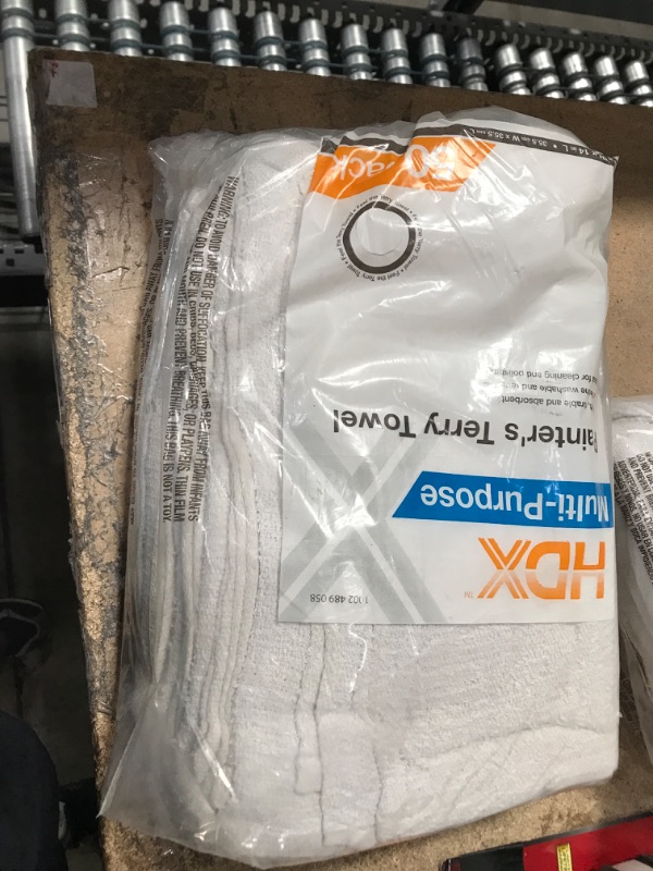 Photo 2 of 14 in. x 14 in. Painter's Towels (50-Pack)