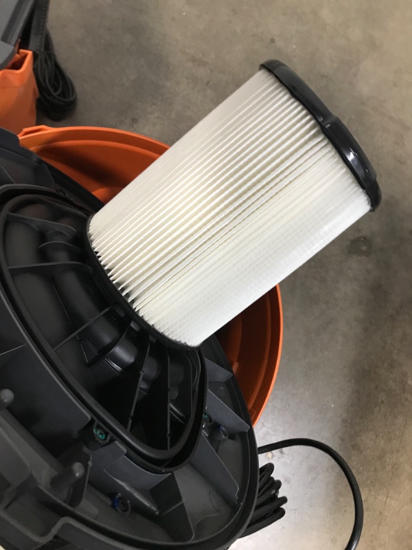 Photo 1 of 12 Gallon 5.0 Peak HP NXT Wet/Dry Shop Vacuum with Filter, Locking Hose and Accessories
