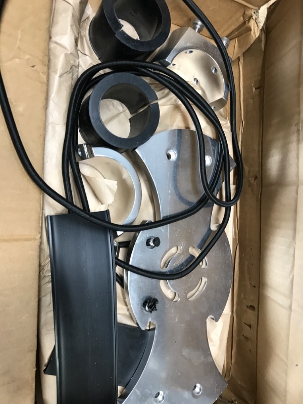 Photo 1 of Amarine Made Kneeboard Rack for Boat Polished Aluminum Bat Angle Mount Wakeboard Combo Tower Rack Wakeboarding Rack for Towers-Fits Clamped Size: 2-1/4", 2-1/2"