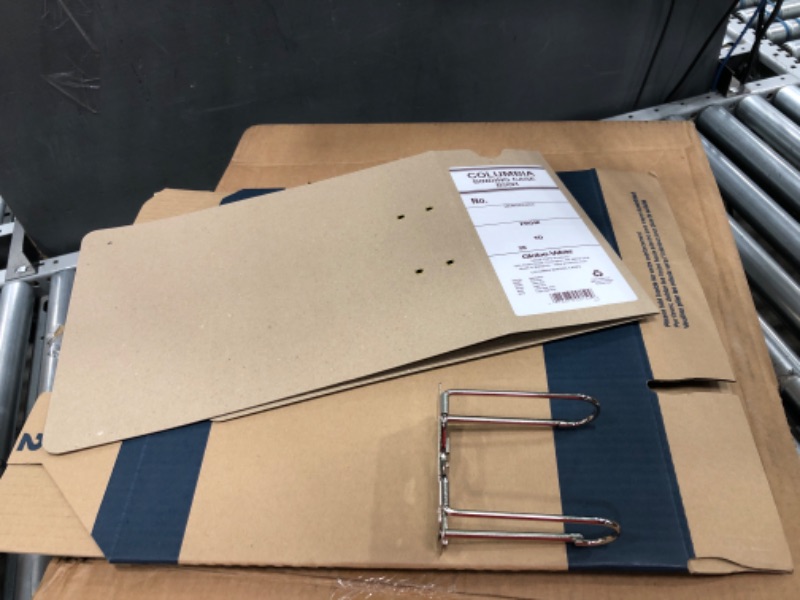 Photo 1 of Globe-Weis Columbia Binding Case, Letter Size, High Arch, Each (B50H),Kraft