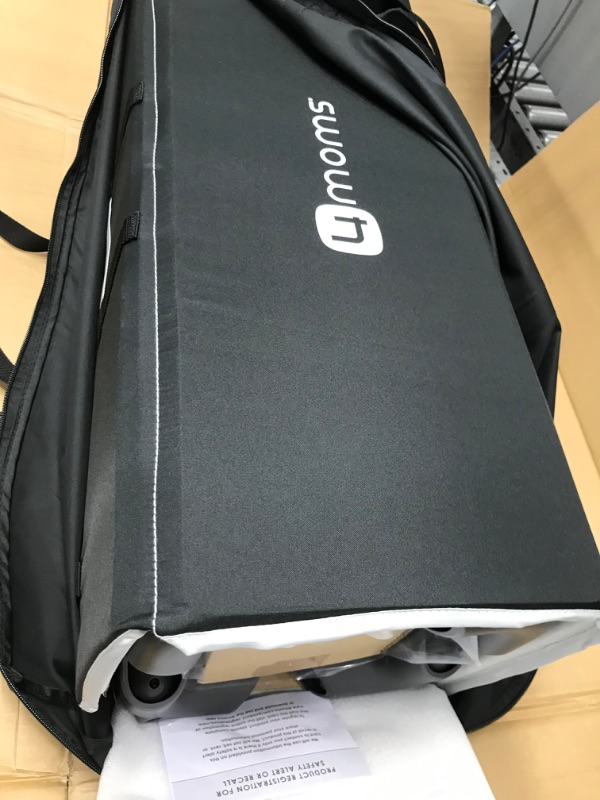 Photo 1 of 4moms Breeze GO Portable Travel Playard, for Baby, Infant, and Toddler, Easy One-Handed Setup, from The Makers of The mamaRoo