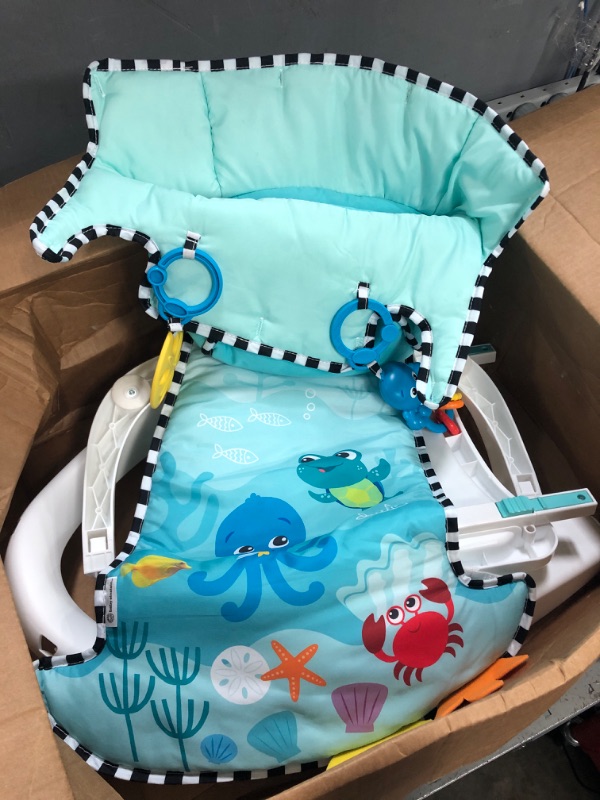 Photo 2 of Baby Einstein Sea of Support 2-in-1 Sit-Up Floor Seat, with Removable Tray and Toys