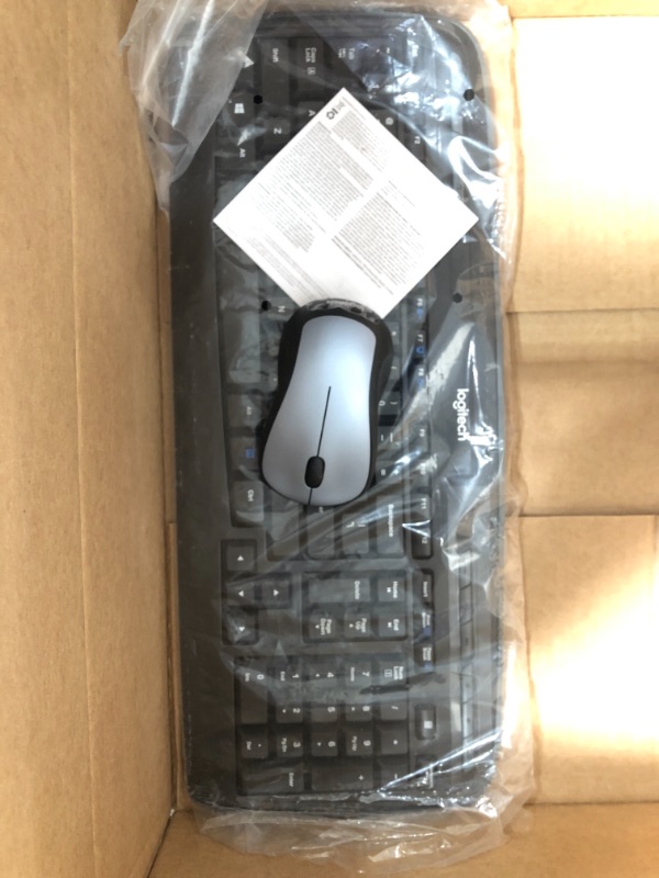 Photo 2 of Logitech MK335 Wireless Keyboard and Mouse Combo - Black/Silver