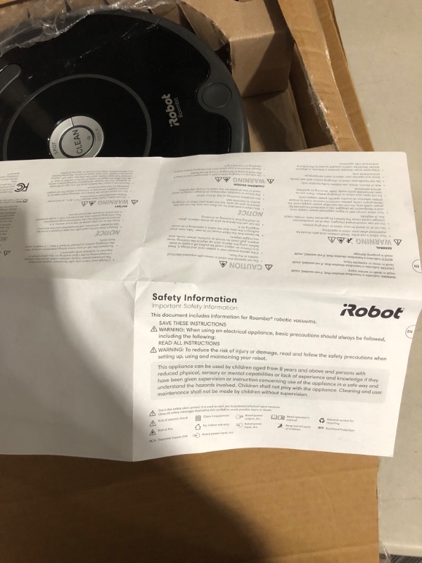 Photo 3 of [READ NOTES]
iRobot Refurbished Roomba Robot Vacuum