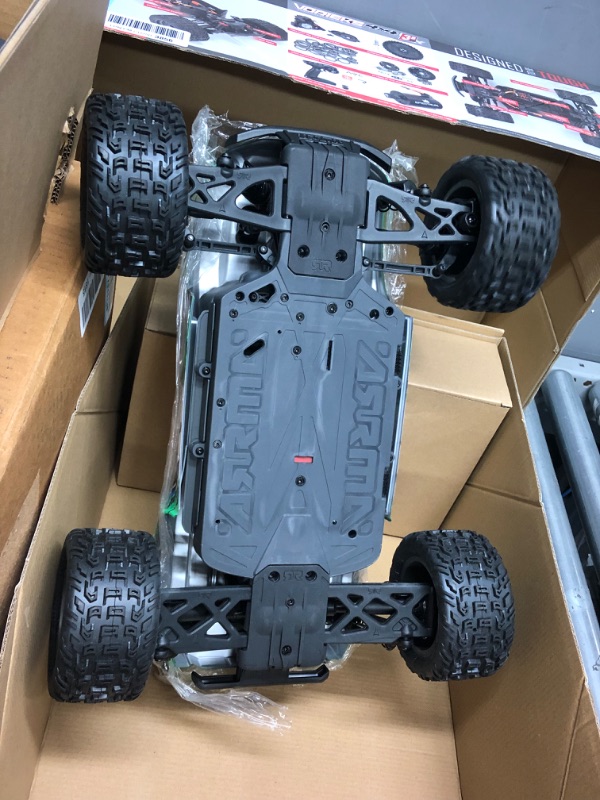 Photo 3 of ARRMA RC Truck 1/10 VORTEKS 4X4 3S BLX Stadium Truck RTR (Batteries and Charger Not Included), Green, ARA4305V3T3