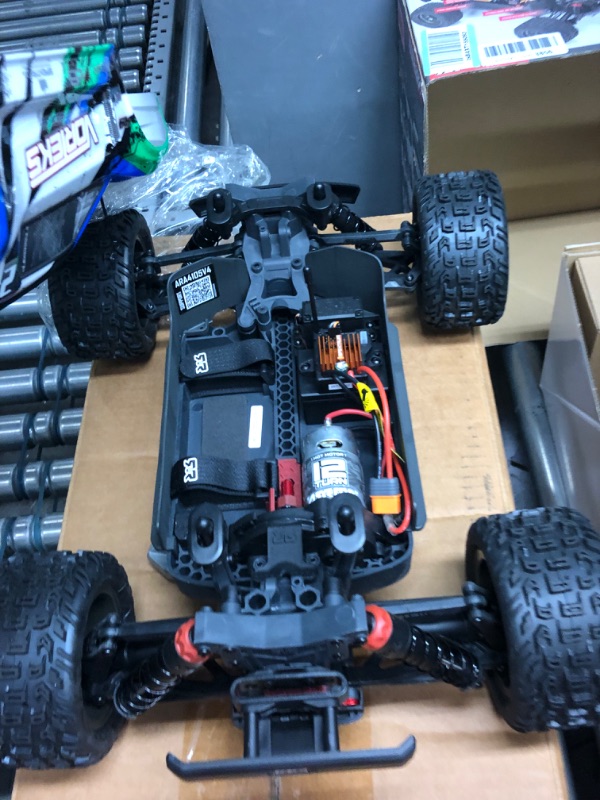 Photo 6 of ARRMA RC Truck 1/10 VORTEKS 4X4 3S BLX Stadium Truck RTR (Batteries and Charger Not Included), Green, ARA4305V3T3