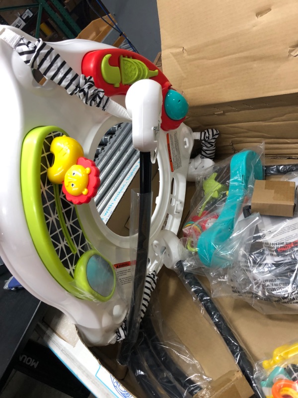 Photo 1 of Fisher-Price Animal Wonders Jumperoo, White 1 Count (Pack of 1)