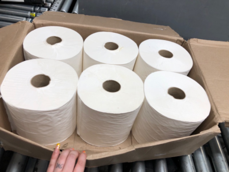 Photo 2 of AmazonCommercial Hard Roll Towels