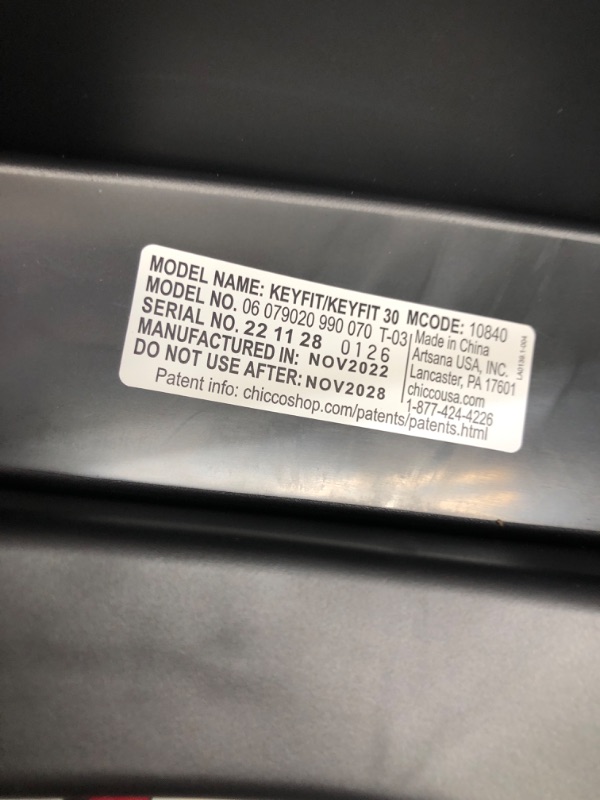 Photo 1 of Chicco KeyFit Infant Car Seat Base - Anthracite