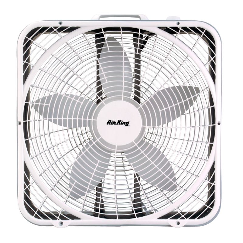 Photo 1 of **non-functional , parts only**
AIR KING Box Fan Non-Osc 20 in 3-spd 120V 9723
