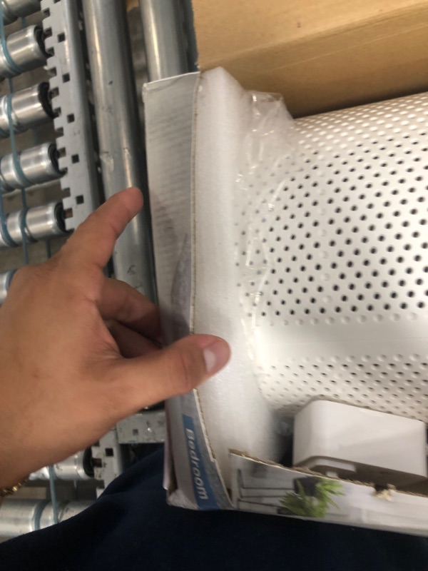 Photo 1 of Air Purifier for Bedroom, H13 True HEPA Air Purifier for Home Large Room Up to 1722ft², with Night Light, Sleep Mode for Allergies Pets Dust Smoke Pollen Dander Hair Smell and Dog Odor Ice-Blue