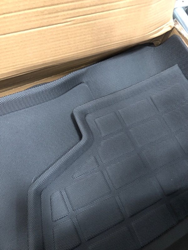 Photo 3 of DrCarNow® for Toyota Corolla Floor mats 2023 2022 2021 2020, Custom Fit 1st & 2nd Row with Cargo Liner All-Weather Floor Liners for Corolla Sedan Accessories 2020-2023 (Not for Hatchback) 4 Pcs)