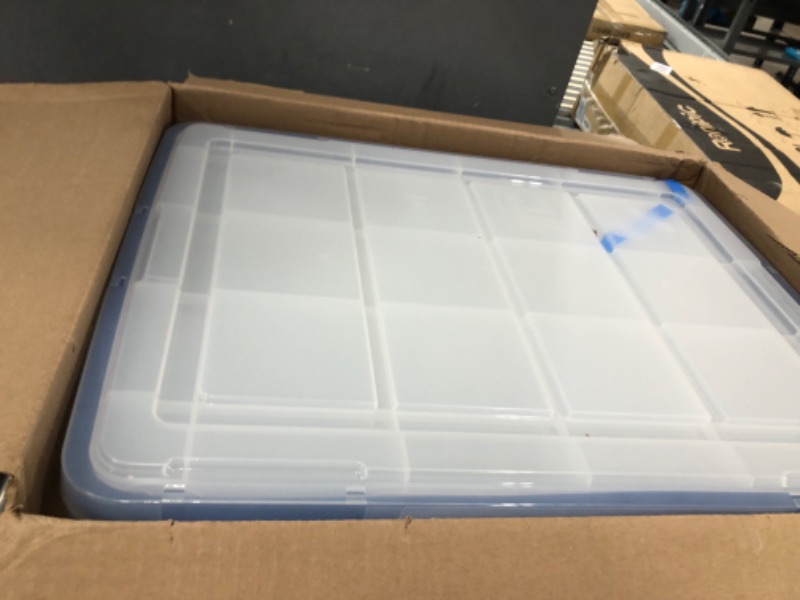 Photo 4 of 
IRIS USA 60 Quart WEATHERPRO Plastic Storage