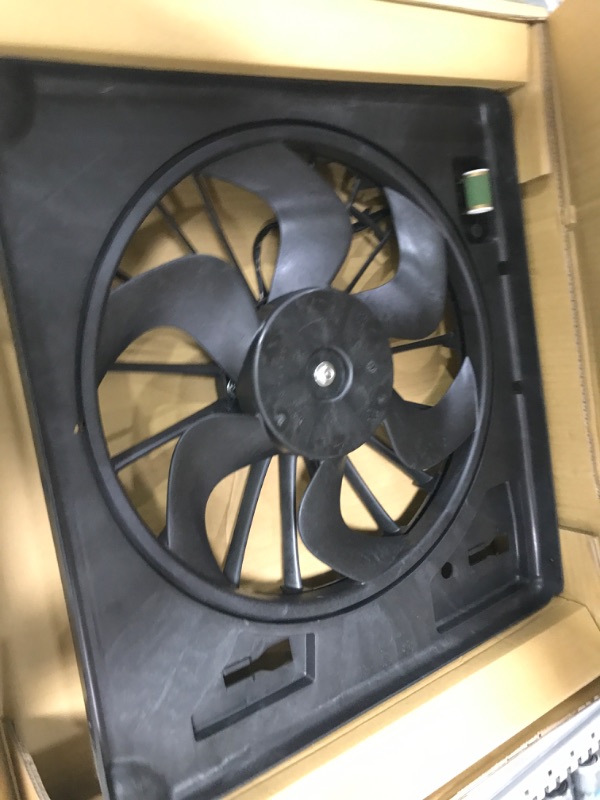 Photo 1 of Dorman 620-055 Engine Cooling Fan Assembly Compatible with Select Jeep Models,Black
