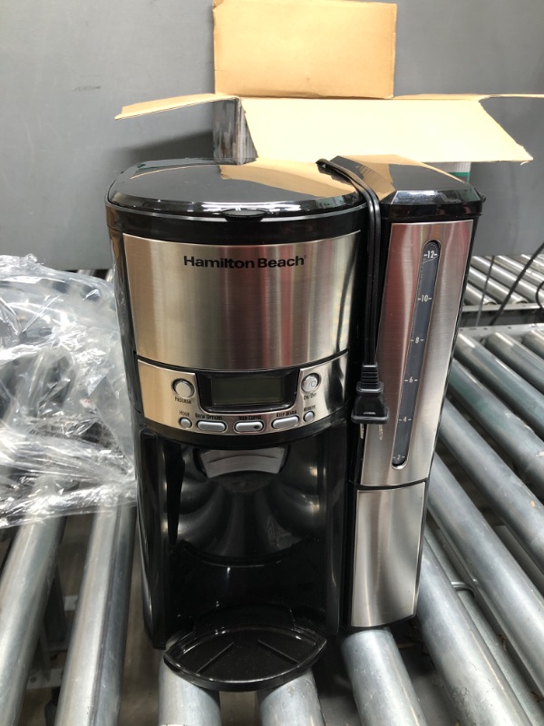 Photo 2 of **USED***
Hamilton Beach® 12-Cup BrewStation® Dispensing Coffee Maker with Removable Reservoir