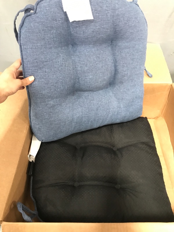 Photo 1 of 15*15 inch blue patio cushions