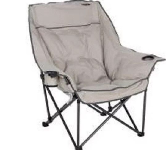 Photo 1 of Lippert 2021128653 Big Bear Foldable Camp Chair&#44; Sand
