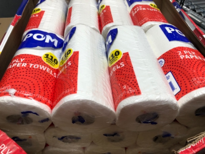 Photo 1 of Pom Paper Towels (30 Pack)