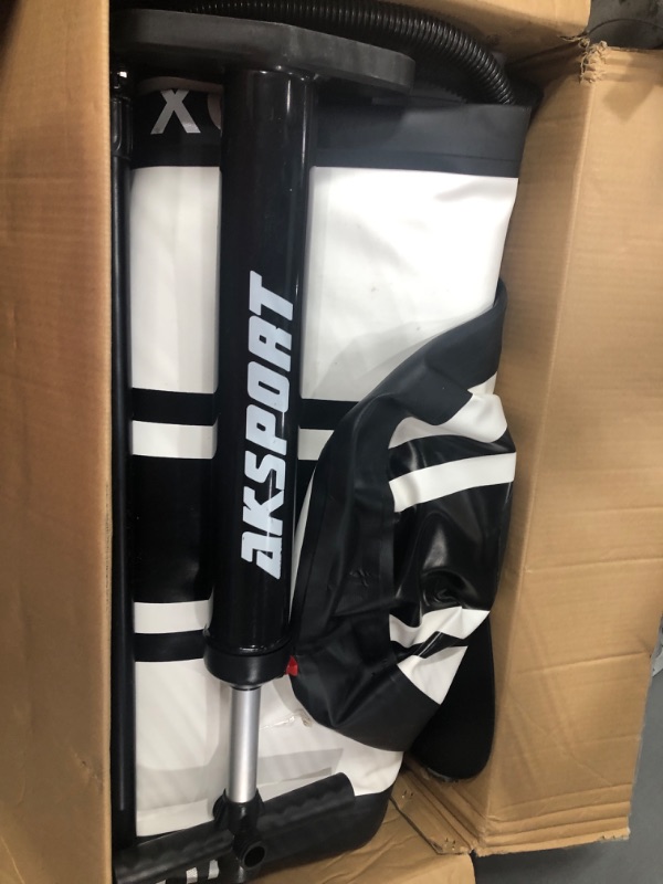 Photo 2 of [FOR PARTS]
AKSPORT 10'6"×32"×6" Inflatable Stand Up Paddle Board with Premium Non-Slip Deck,Travel Backpack,Adjustable Paddle,Pump,Leash 