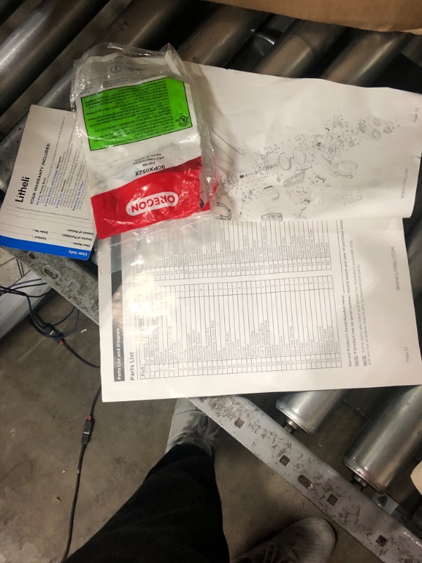 Photo 1 of Litheli 40V 13" Cordless String Trimmer & Wheeled Edger - Battery Powered, Automatic Line Feed, Includes 2.0Ah Battery and Charger - Perfect for Grass Trimming/Edging and Lawn Care U1GT17002