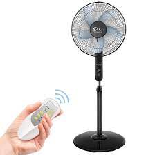 Photo 1 of 16" Oscillating Standing Fan with Remote Control 3 Speeds 7.5H Timer Tilt Adjustable Height (Part number: HIFANXSTAND16RC)
