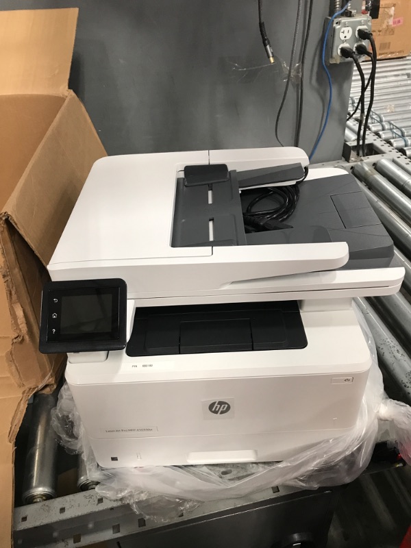 Photo 1 of (PARTS ONLY)P Color LaserJet Pro M283fdw Wireless All-in-One Laser Printer, Remote Mobile Print, Scan & Copy, Duplex Printing, Works with Alexa (7KW75A), White