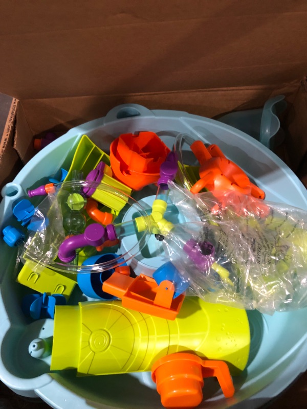 Photo 4 of *MISSING PIECES*
Little Tikes Flowin' Fun Water Table with 13 Interchangeable Pipes