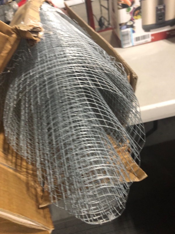 Photo 1 of [READ NOTES]
LAN JIA 1/2 inch Hardware Cloth 36 inch x 50 Foot,Hot-Dipped Galvanized After Welding, Wire Screen Mesh Roll Chicken Wire Fence 