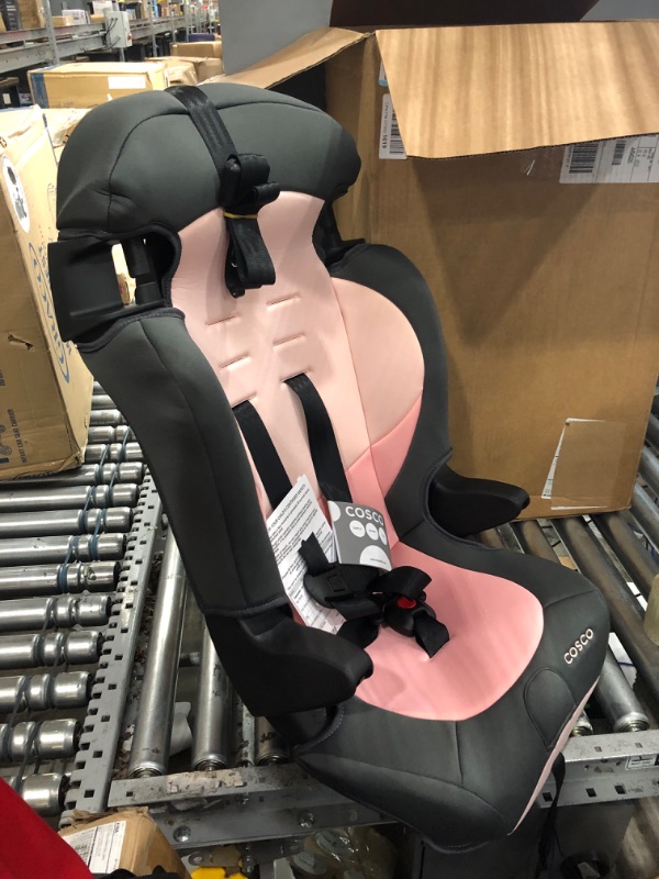 Photo 1 of Cosco Finale DX 2-in-1 Booster Car Seat, Sweet Berry, 1 Count (Pack of 1)