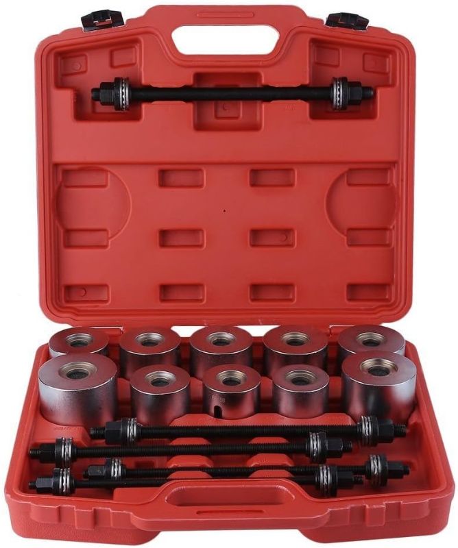 Photo 1 of 
WINTOOLS 27 Pcs Universal Press & Pull Sleeve Kit Bush Bearing Removal Insertion Tool Set