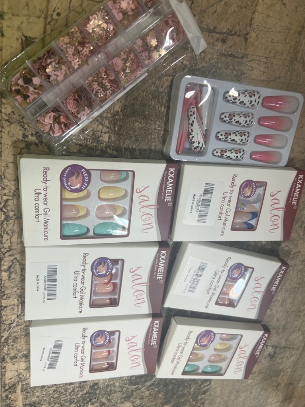 Photo 1 of nail supplies bundle 