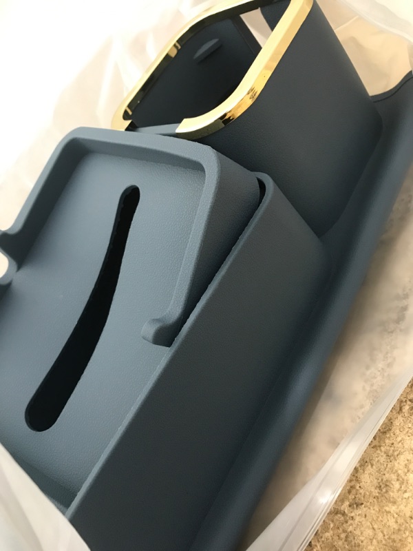 Photo 2 of Couch Cup Holder Tray for Couch Arm | Couch Arm Table is Perfect Dad Gift | Sofa Arm Tray is a Couch Caddy with Cup Holder | Couch Arm Tray as Couch Drink Holder | Sofa Arm Table | Sofa Armrest Tray