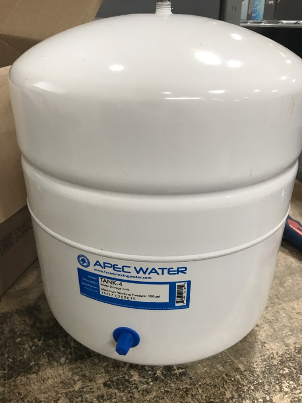 Photo 1 of APEC Water Systems TANK-4 4 Gallon Residential Pre-Pressurized Reverse Osmosis Water Storage Tank