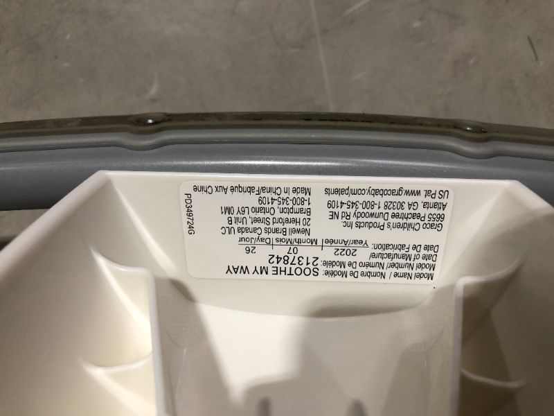Photo 1 of ***NONFUNCTIONAL - SEE NOTES***
Graco, Soothe My Way Swing with Removable Rocker, Madden