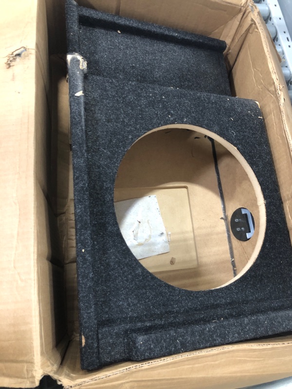 Photo 2 of Bbox Single Sealed 12 Inch Subwoofer Enclosure - Accu-Tuned Sealed Subwoofer Boxes - Subwoofer Box Improves Audio Quality, Sound & Bass - Fits 1999-2007 Chevrolet/GMC Silverado/Sierra Extended Cab 12"