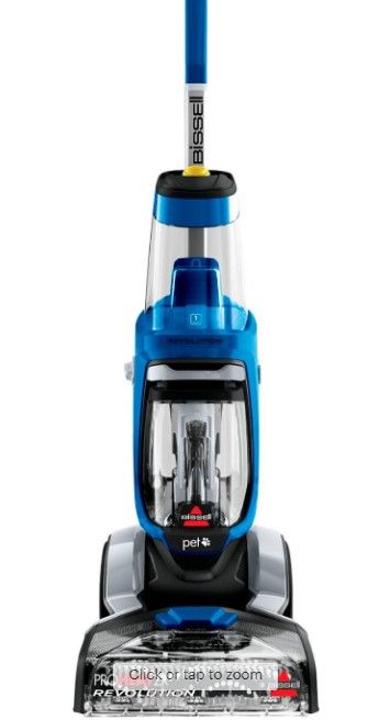 Photo 1 of BISSELL - ProHeat 2X Revolution Corded Upright Deep Cleaner - Silver Gray/Cobalt Blue
