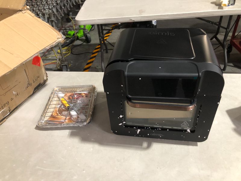 Photo 2 of ***DAMAGED AND NONFUNCTIONAL - FOR PARTS***
17QT Toaster Oven, 4 Slice Toaster Convection Oven with Rotisserie Recipe
