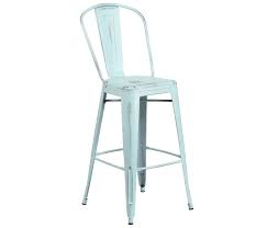 Photo 1 of 30 inch metal indoor outdoor bar stool blue
