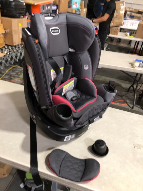 Photo 2 of ***HEAVILY USED - FOR PARTS - SEE NOTES***
Revolve Rowe Convertible Car Seat Revolve Extend Quick Clean Cover Rowe Pink