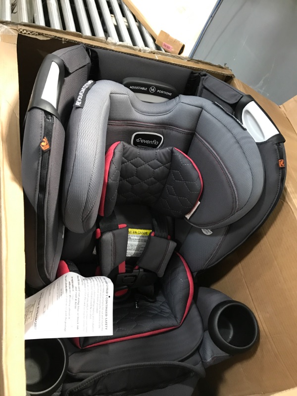 Photo 7 of ***HEAVILY USED - FOR PARTS - SEE NOTES***
Revolve Rowe Convertible Car Seat Revolve Extend Quick Clean Cover Rowe Pink