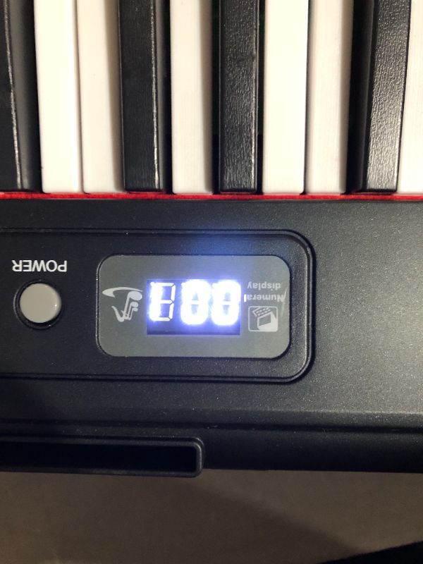 Photo 1 of ***UNKNOWN MAKE AND MODEL - POWERS ON*** DIGITAL PIANO, 88 KEY, BLACK, USB POWERED