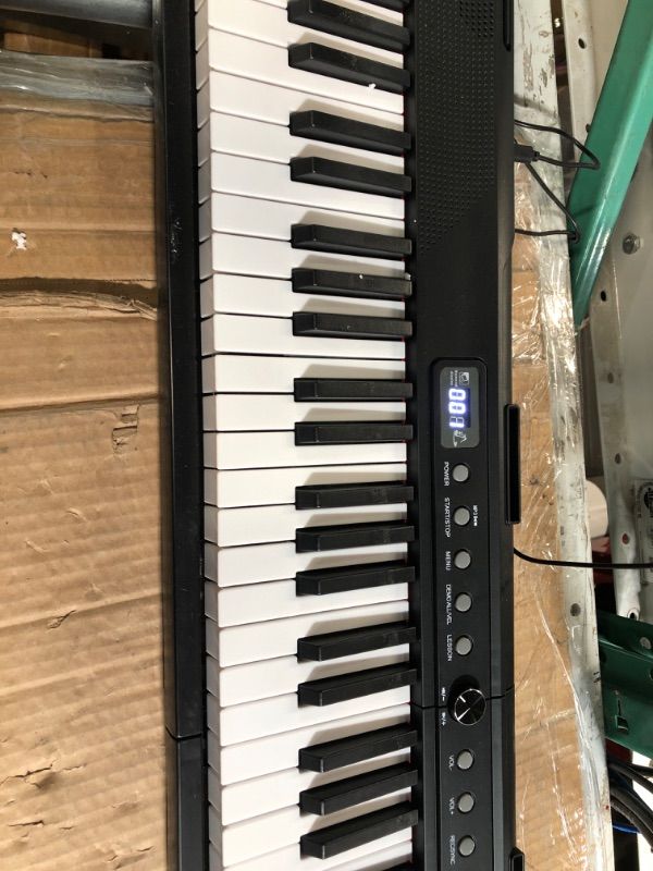 Photo 5 of ***UNKNOWN MAKE AND MODEL - POWERS ON*** DIGITAL PIANO, 88 KEY, BLACK, USB POWERED